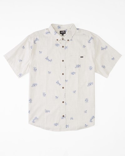 Billabong Sundays Mini Organic Krátké Sleeve Shirt Krém | XFHSYC-904