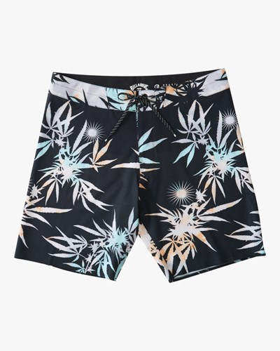Billabong Sundays Pro Boardshorts 17" Černé | CQURWN-180