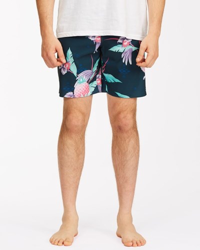 Billabong Sundays Pro Boardshorts 19" Tmavě Blankyt | WHDQVC-471