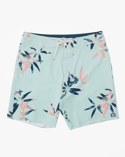 Billabong Sundays Pro Boardshorts 19" Zelene | JDZYLC-769