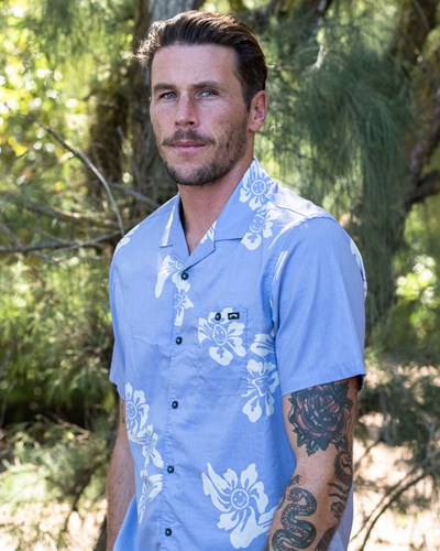 Billabong Sundays Vacay Krátké Sleeve Shirt Fialové | LFKIJU-097