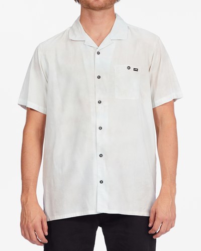 Billabong Sundays Vacay Krátké Sleeve Shirt Blankyt | MBURTO-896