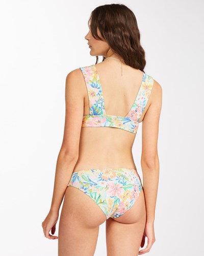 Billabong Sweet Tropics Reversible Lowrider Bikiny Bottoms Multi | MRNCIW-367