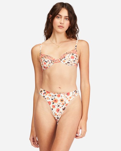 Billabong Swept Away Morgan Underwire Bikiny Top Multi | IPVMED-615