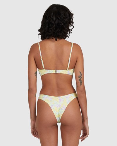 Billabong Tempest Skimpy Hike Bikiny Bottoms Citrón | BJEYRQ-430