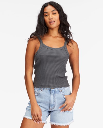 Billabong The Baby Knit Tank Top Černé | JHWYBV-108