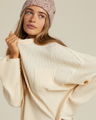 Billabong The Saturday Tee Knit Top Bílé | WJCOGS-825