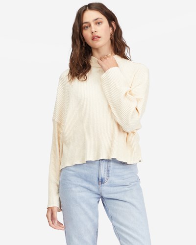 Billabong The Saturday Tee Knit Top Bílé | XBVNCE-830