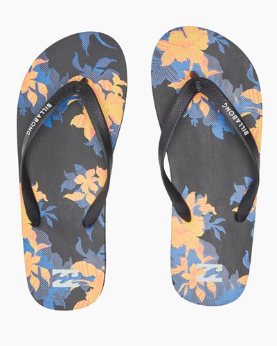 Billabong Tides Slip-On Sandals Neon Night | MEHUZX-351