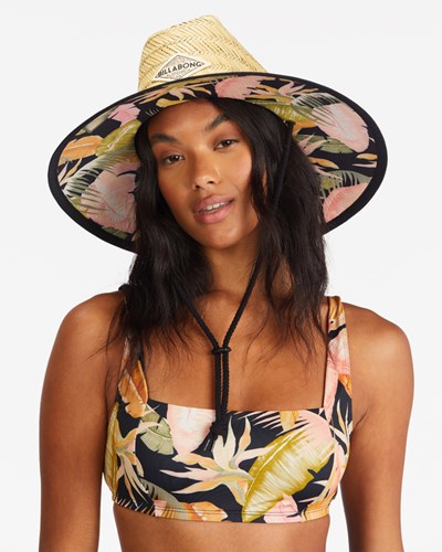 Billabong Tipton Straw Lifeguard Hat Greenmist | DCOSMK-056