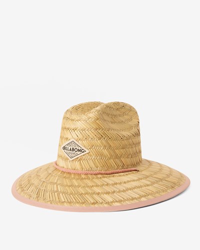 Billabong Tipton Straw Lifeguard Hat Růžové | PXVGAQ-513