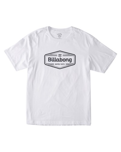 Billabong Trademark Krátké Sleeve T-Shirt Bílé | ODMWSN-319