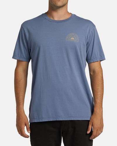 Billabong Trademark Wave Washed Krátké Sleeve T-Shirt Blankyt | ANBHPI-467