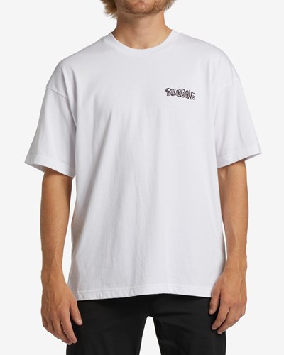 Billabong Tribes Krátké Sleeve T-Shirt Bílé | OMFAPJ-394
