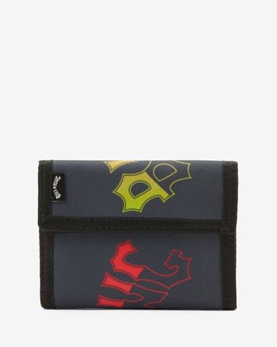 Billabong Tribong Lite Tri-Fold Wallet Charcoal | SVWNFD-624