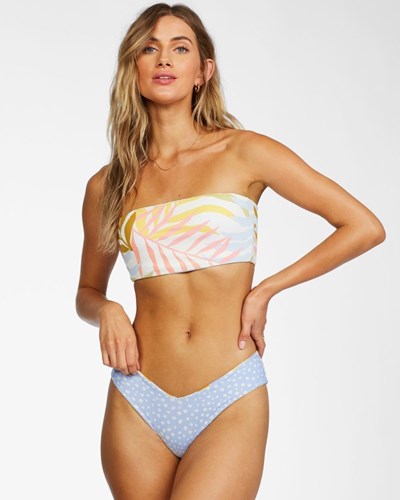Billabong Tropic Jungle Sunny Tube Reversible Bikiny Top Multi | IBEGJW-728