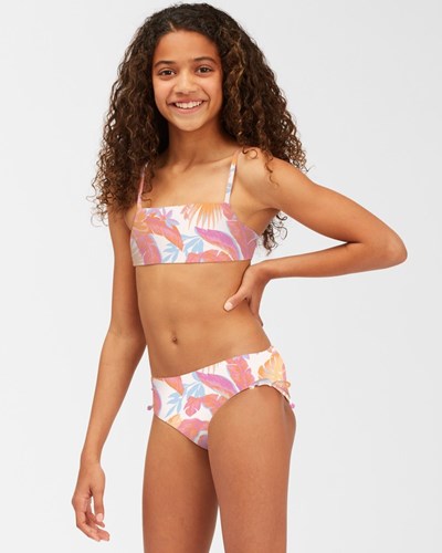 Billabong Tropical Punch Bandeau Bikiny Set Multi | JAWHXK-342