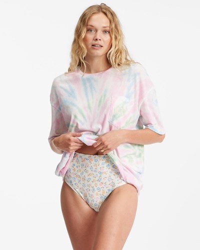 Billabong True Boy Surf Boyfriend T-Shirt Blankyt | GTLXYD-396
