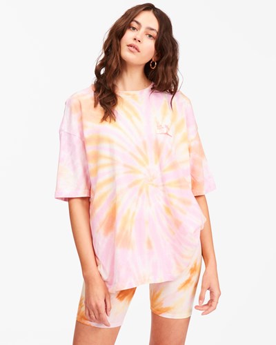 Billabong True Boy Surf Krátké Sleeve T-Shirt Tie Dye | ILNZOC-276