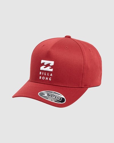 Billabong United Flexfit 110 Snapback Hat Brick | KHZBQY-641