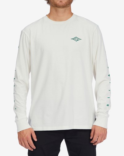 Billabong Unity Long Sleeve T-Shirt Bílé | CWSNMR-518