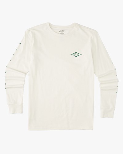 Billabong Unity Long Sleeve T-Shirt Bílé | LSMYTO-361