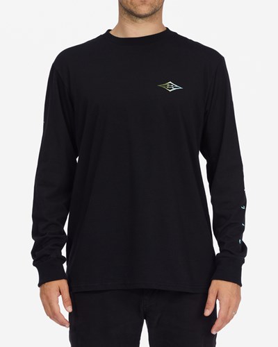 Billabong Unity Long Sleeve T-Shirt Černé | CBZLPV-854
