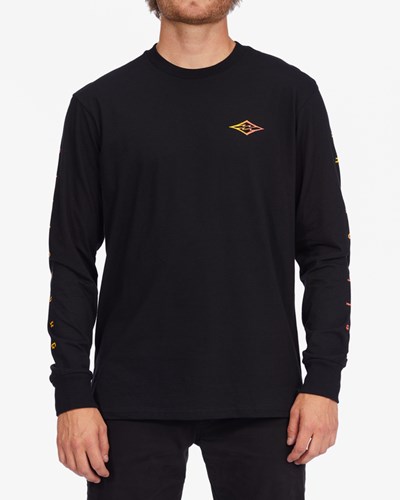 Billabong Unity Long Sleeve T-Shirt Černé | CEFIPA-527