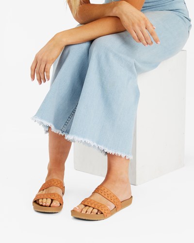 Billabong Venice Páskové Sandal Tan | HVKLFJ-462