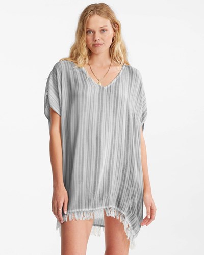 Billabong Walk Away Tunic Top White/Multi | MUIYDA-398