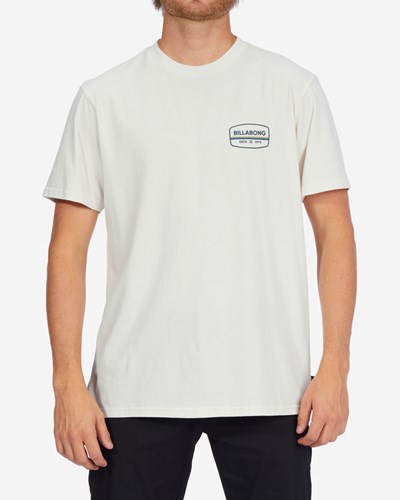 Billabong Walled Krátké Sleeve T-Shirt Bílé | NMJGTL-231