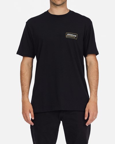 Billabong Walled Krátké Sleeve T-Shirt Černé | MGFYNH-843