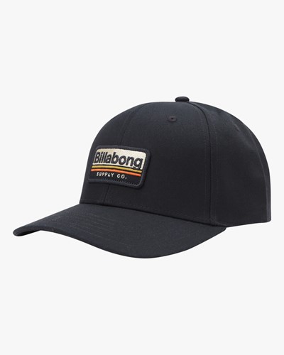 Billabong Walled Snapback Hat Černé | YOLQTG-673