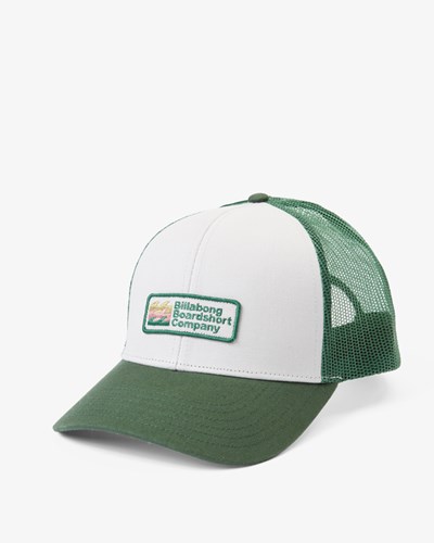 Billabong Walled Trucker Hat Cypress | EKLYUR-841