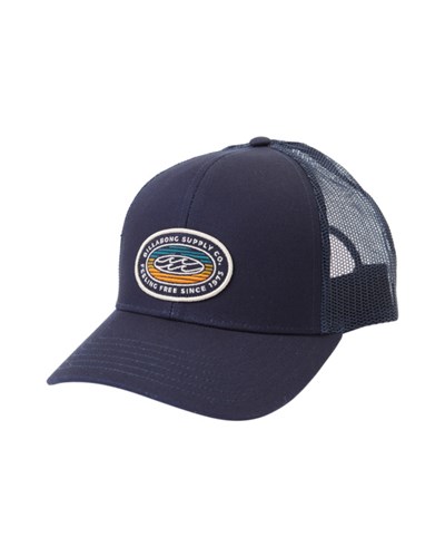 Billabong Walled Trucker Hat Tmavě Blankyt | WKSZQD-593