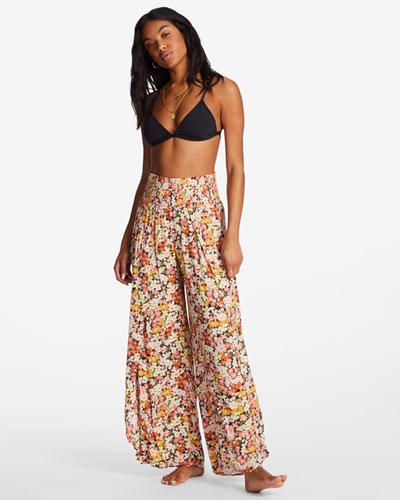 Billabong Wandering Soul 2 Široké-Leg Pants Multi 1 | OEFYNK-416
