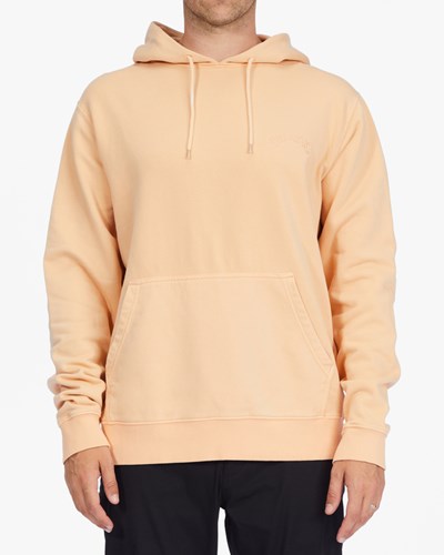 Billabong Wave Washed Pullover Hoodie Růžové | OZWXMS-518