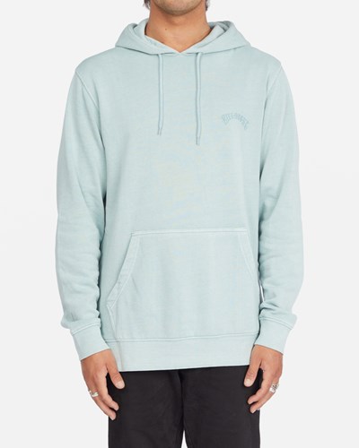 Billabong Wave Washed Pullover Hoodie Seamist | DBEHIX-723
