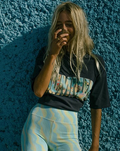 Billabong Waves For Dayz Boyfriend T-Shirt Černé | AZYCKE-810
