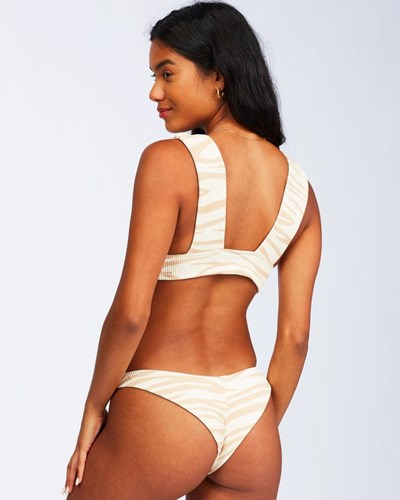 Billabong Wild Groove Tanga Bikiny Bottoms Sahara | PBIMYR-128