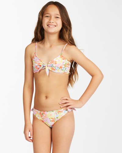 Billabong Windsong Hanky Tie Trilet Bikiny Set Multi | DNJOLU-486