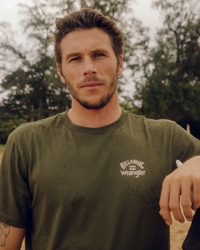 Billabong Wrangler Rancher Organic Krátké Sleeve T-Shirt Military | UFVXEO-961