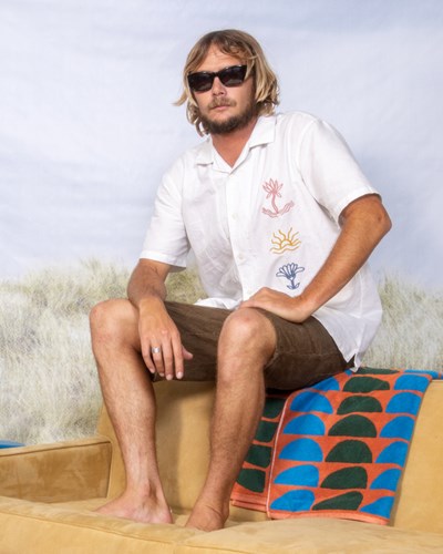 Billabong Wrangler Sacred Sands Hemp Krátké Sleeve Shirt Bílé | OUTPHI-675