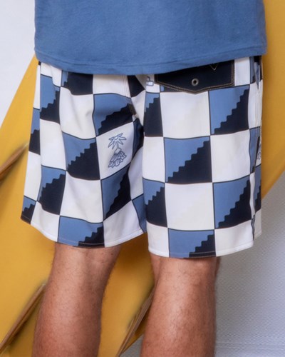 Billabong Wrangler Shadows Layback Boardshorts 17" Eclipse | DFSZJC-034