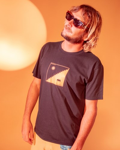 Billabong Wrangler United By Organic Krátké Sleeve T-Shirt Černé | MHZTYS-497