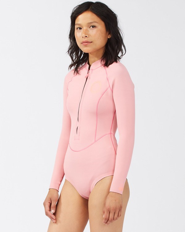 Billabong 1/1 Salty Dayz Light Long Sleeve Spring Suit Růžové | DURLYQ-326