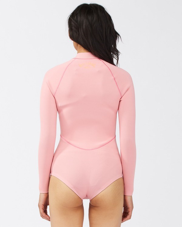 Billabong 1/1 Salty Dayz Light Long Sleeve Spring Suit Růžové | DURLYQ-326
