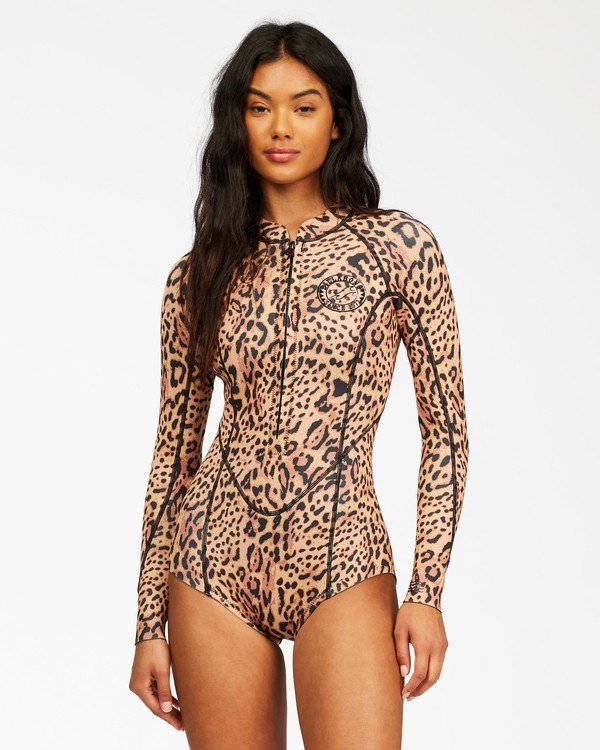 Billabong 1/1 Salty Dayz Light Long Sleeve Spring Suit Animal | JZAQMT-750