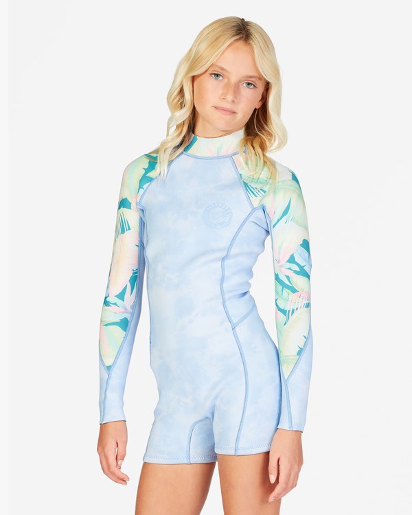 Billabong 1/1 Spring Fever Spring Suit Blankyt Světle Modré | HZWYVR-584