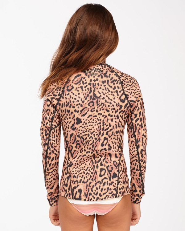 Billabong 1mm Peeky Wetsuit Jacket Animal | JHFTLW-794